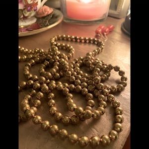 Heavy Gold  Vintage” Pearls”